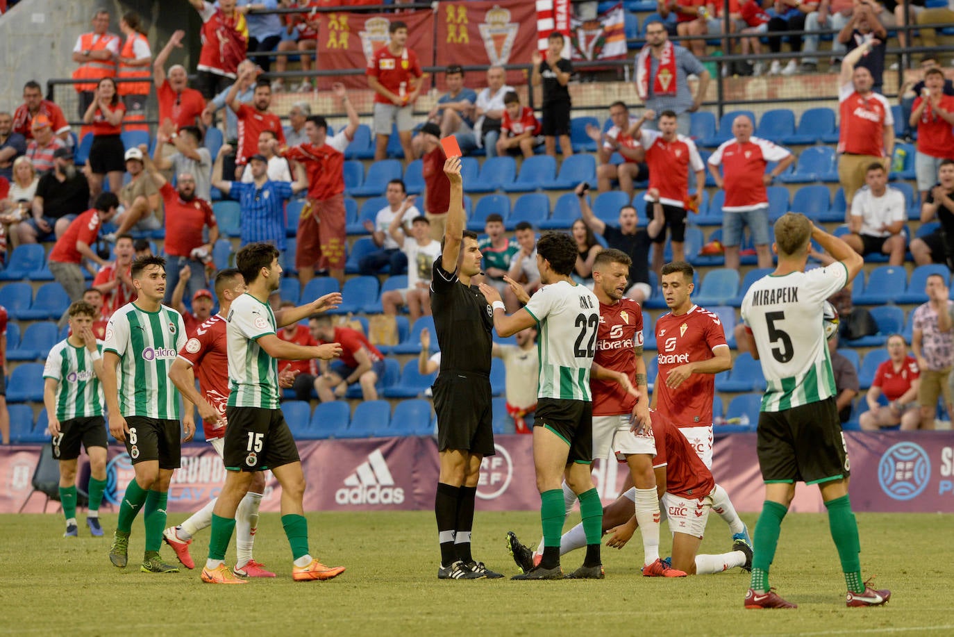 Fotos: La victoria del Real Murcia ante el Rayo Cantabria, en imágenes