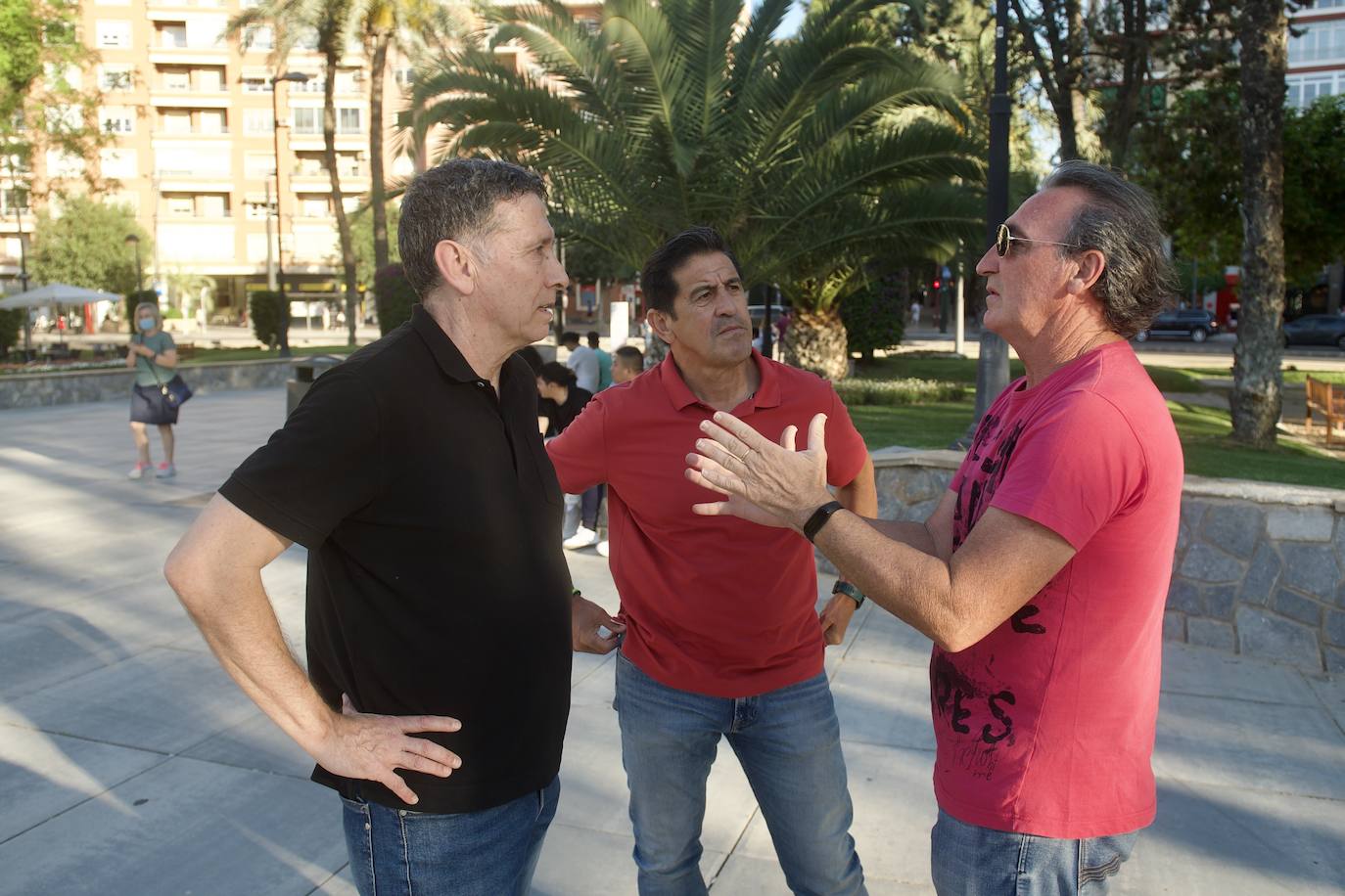 Fotos: Encuentro de 14 exjugadores que ascendieron con el Real Murcia