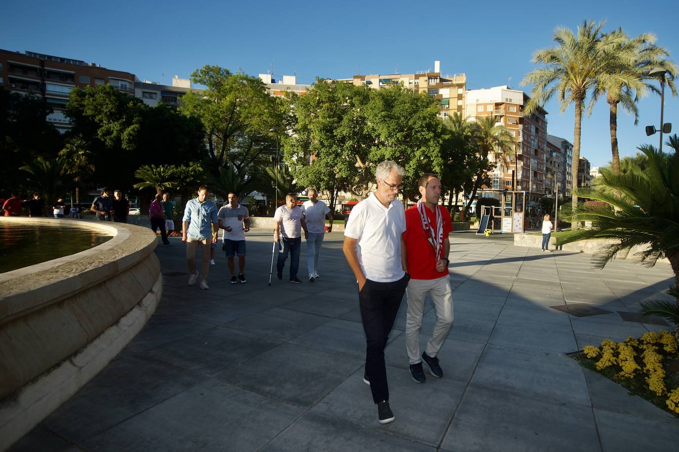 Fotos: Encuentro de 14 exjugadores que ascendieron con el Real Murcia