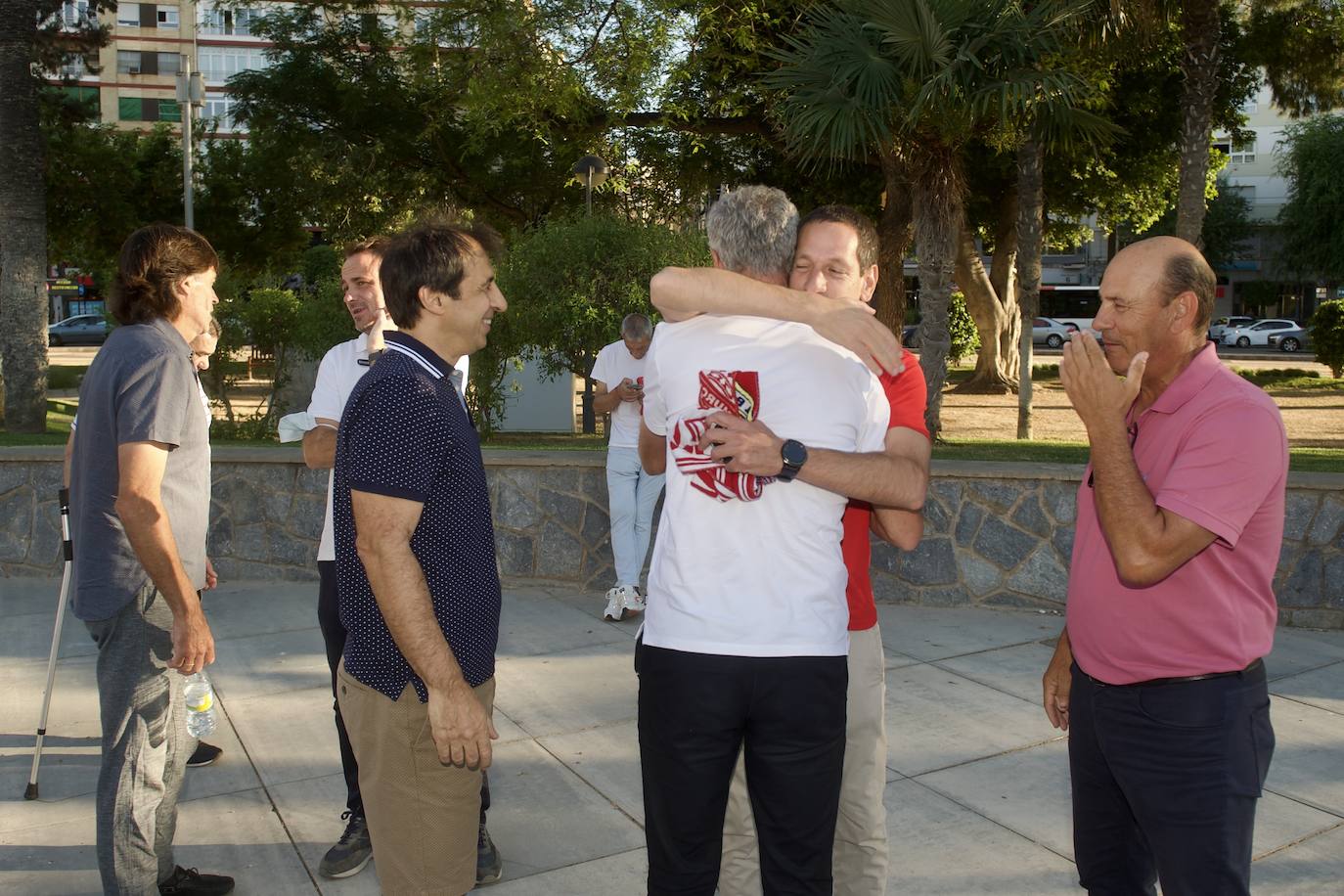 Fotos: Encuentro de 14 exjugadores que ascendieron con el Real Murcia