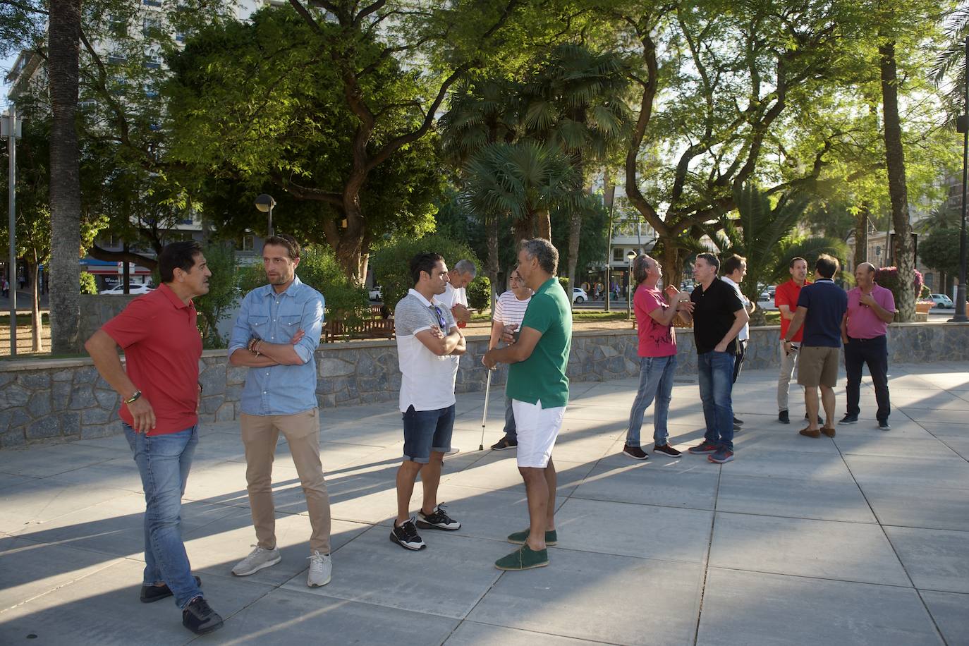 Fotos: Encuentro de 14 exjugadores que ascendieron con el Real Murcia