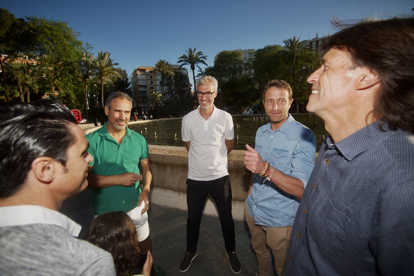 Fotos: Encuentro de 14 exjugadores que ascendieron con el Real Murcia