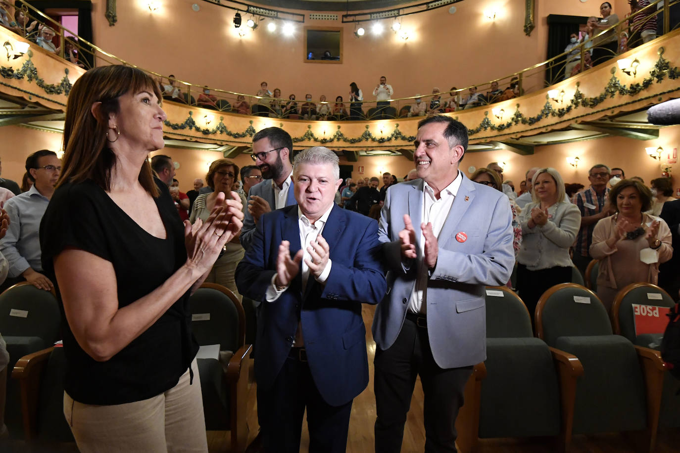 Fotos: La Asamblea de delegados de la Agrupación Gran Ciudad Murcia del PSOE, en imágenes