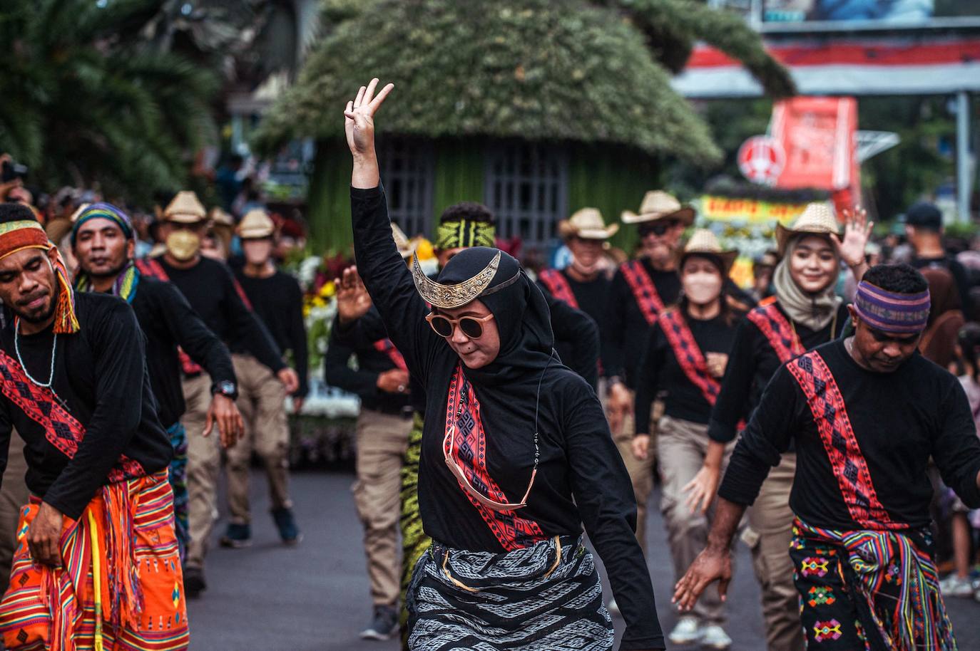 Fotos: 729º aniversario de Surabaya (Indonesia)