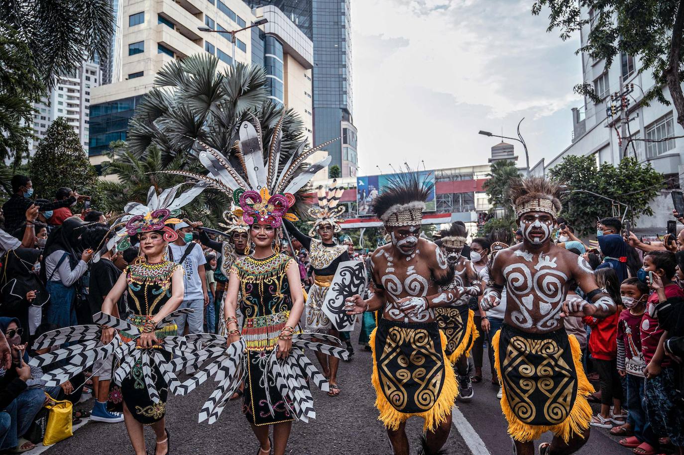 Fotos: 729º aniversario de Surabaya (Indonesia)