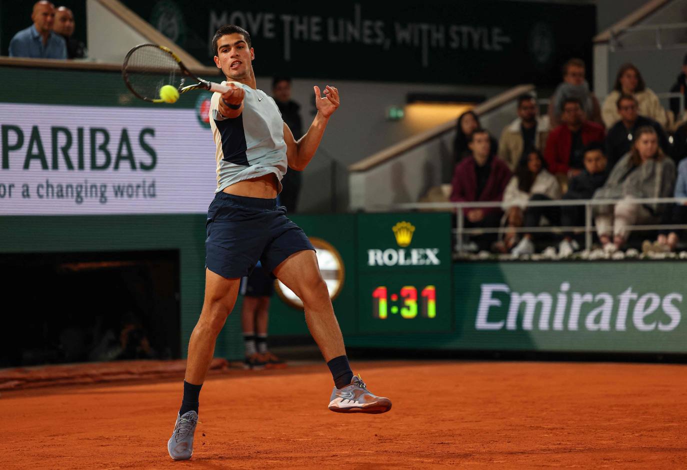 Fotos: Carlos Alcaraz derrota a Karen Khachanov y se mete en cuartos de final de Roland Garros