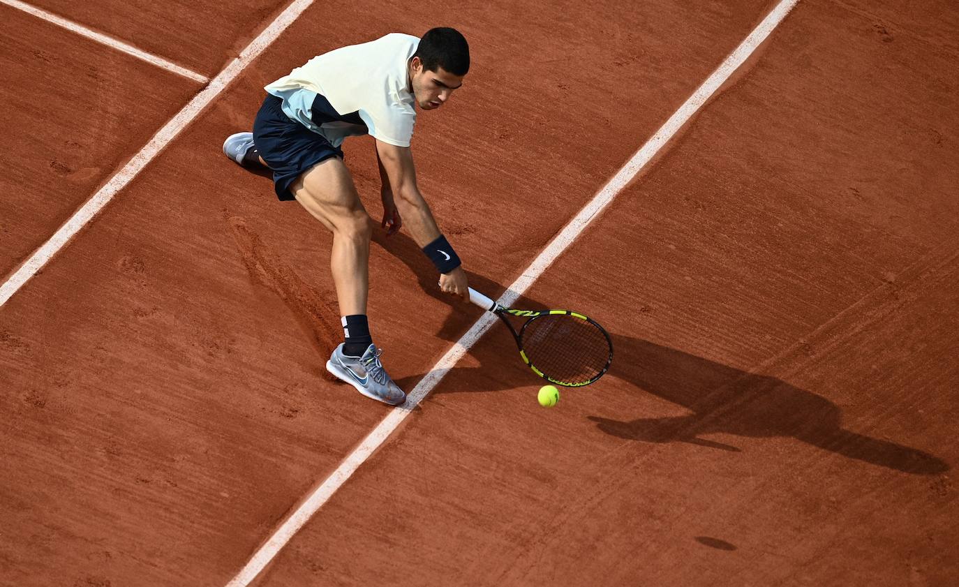 Fotos: Carlos Alcaraz se despide de Roland Garros tras caer ante Zverev