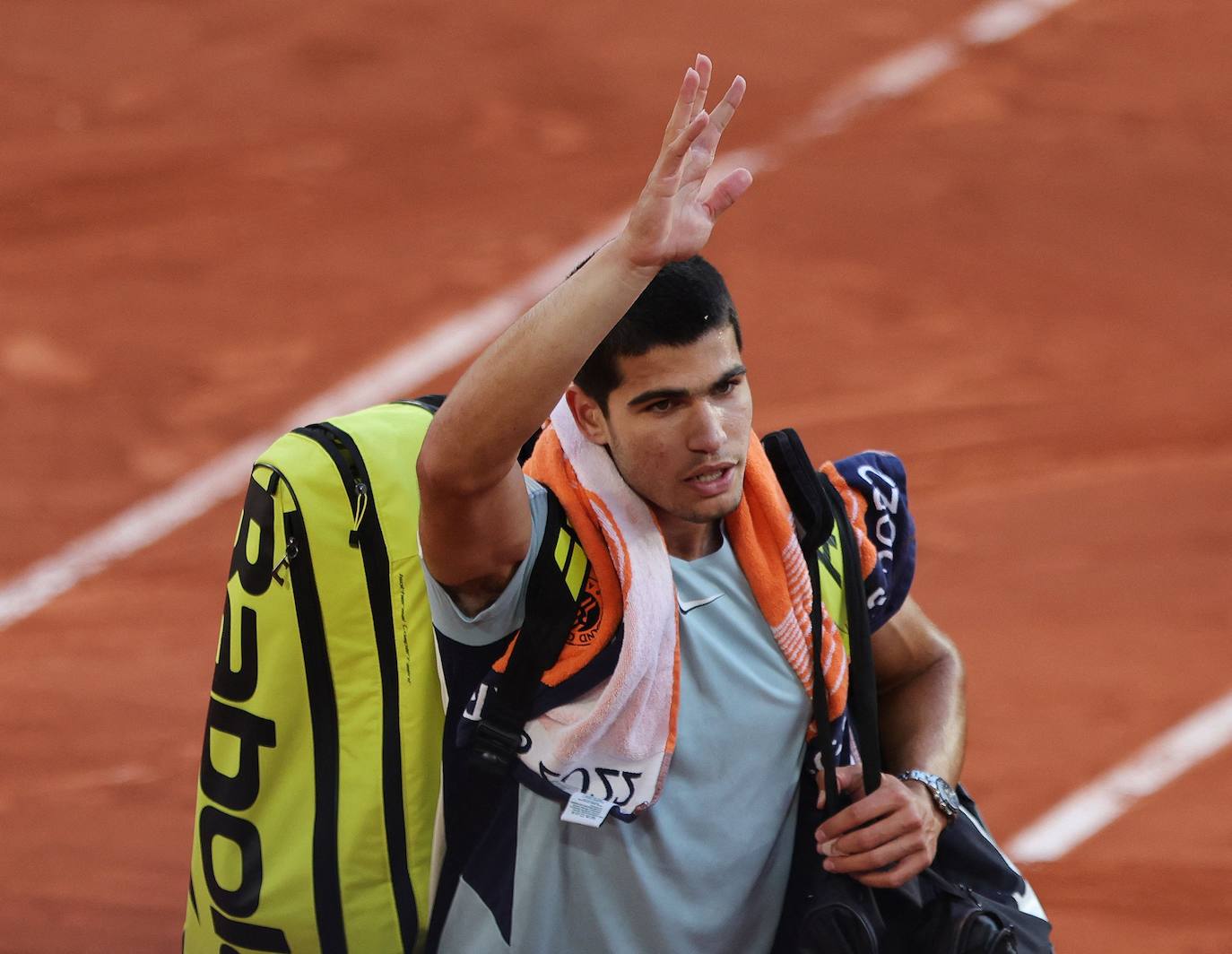 Fotos: Carlos Alcaraz se despide de Roland Garros tras caer ante Zverev