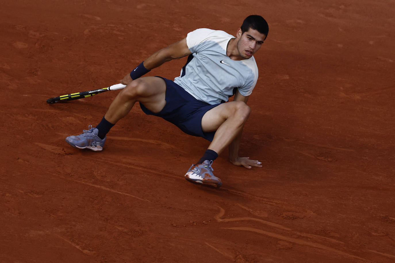 Fotos: Carlos Alcaraz se despide de Roland Garros tras caer ante Zverev