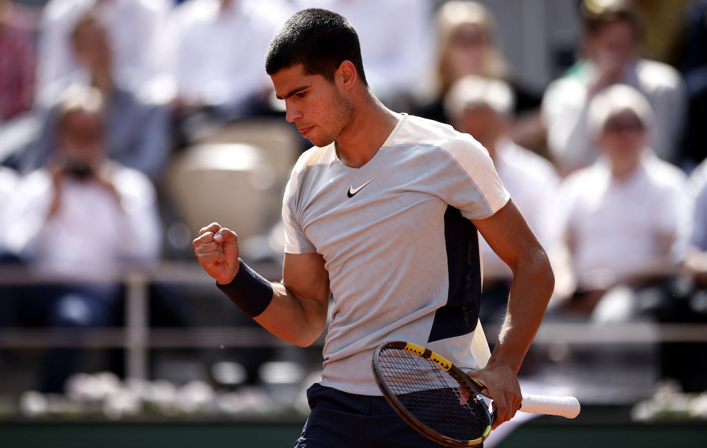 Fotos: Carlos Alcaraz se despide de Roland Garros tras caer ante Zverev