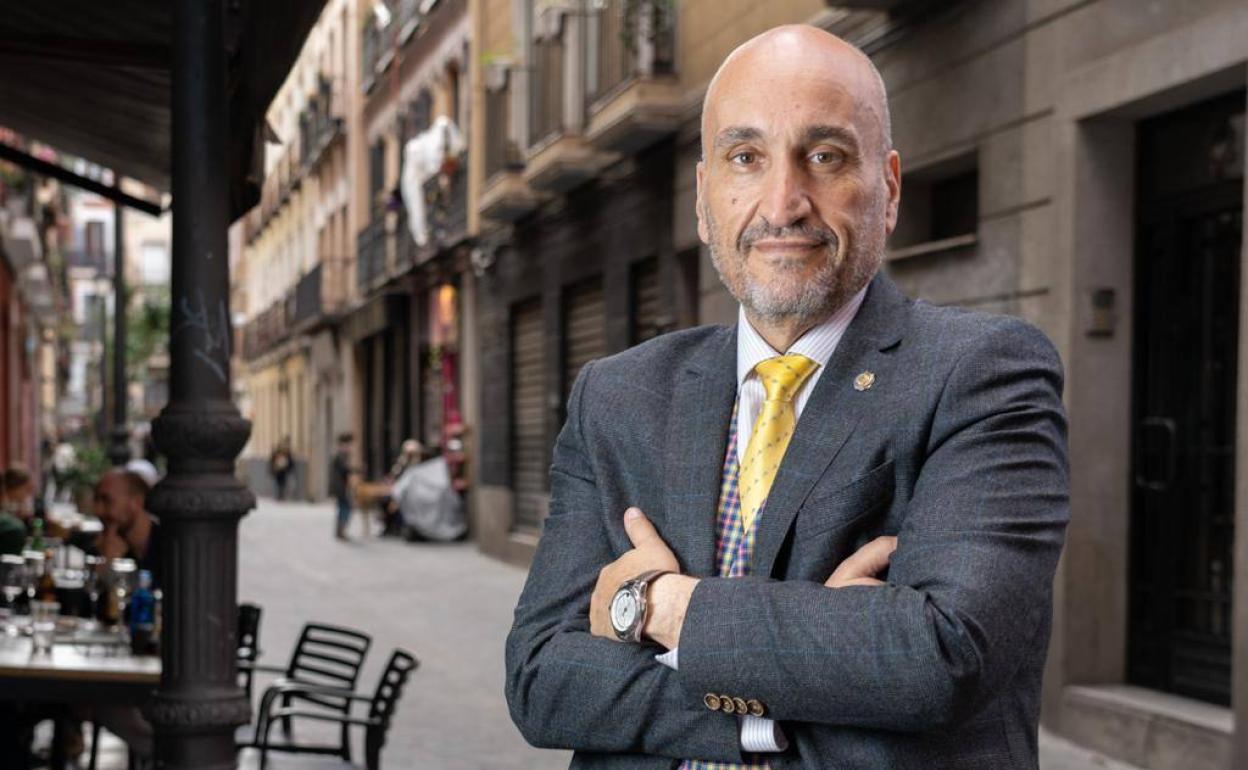 Fernando Santiago, presidente de Icogam, en una foto de archivo. 