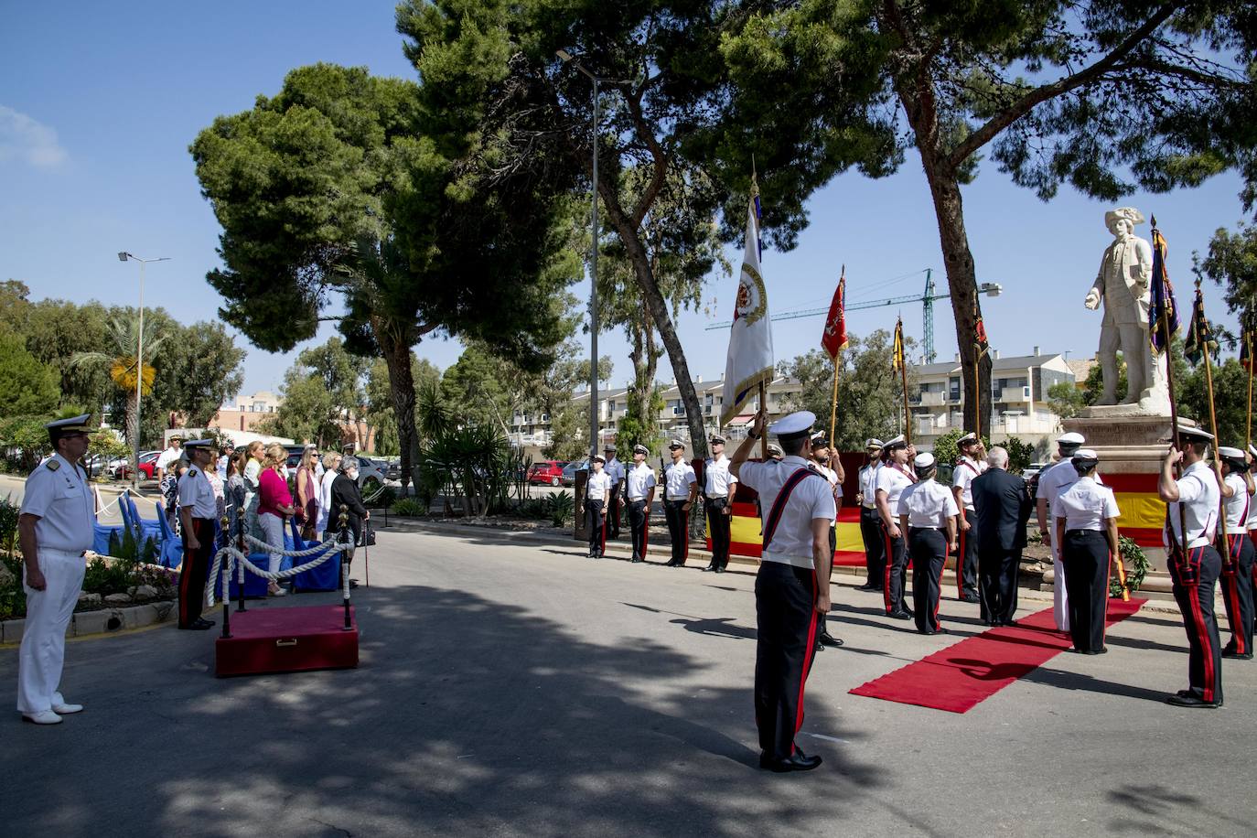 Fotos: Homenaje al fundador del Hospital de Caridad de Cartagena