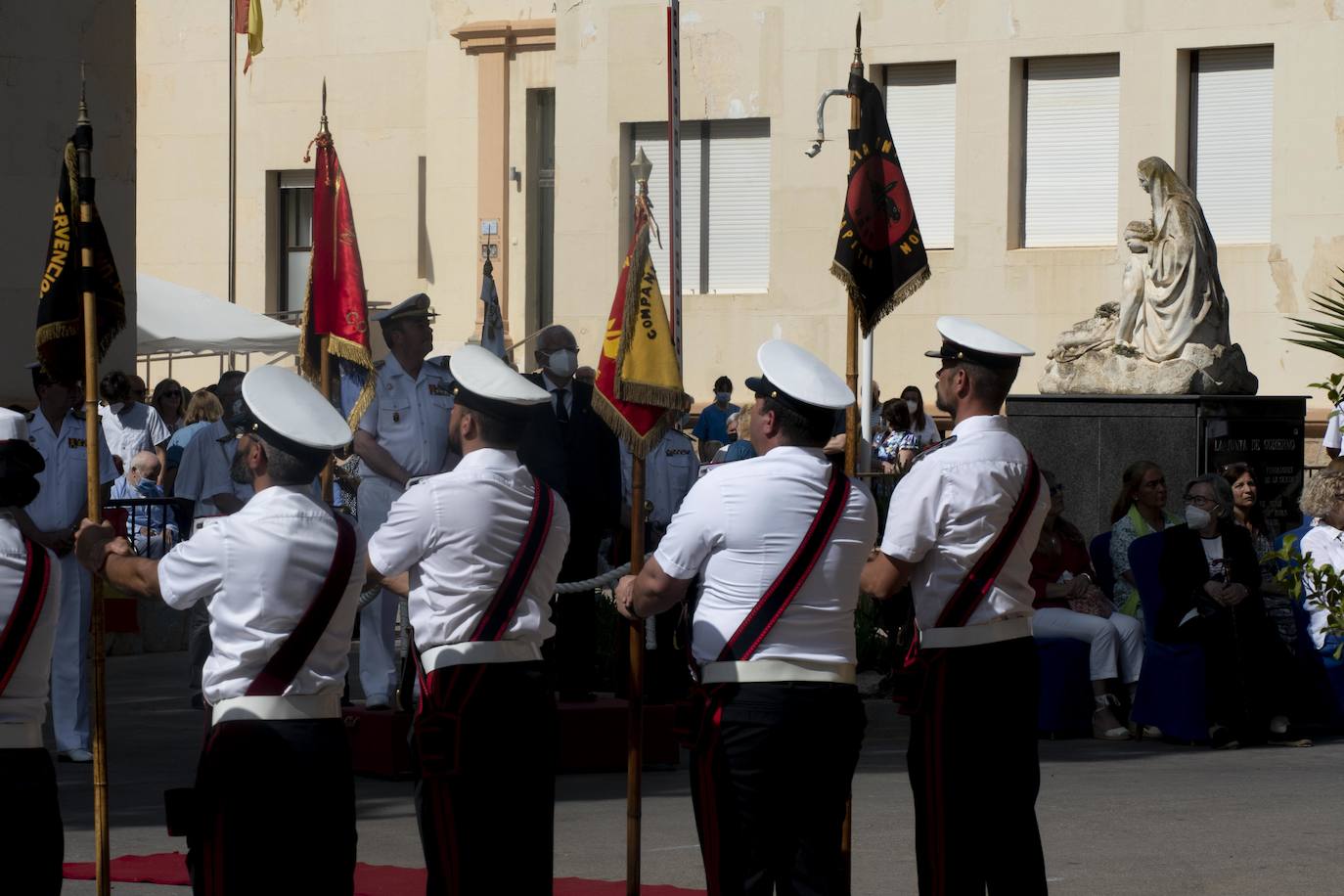 Fotos: Homenaje al fundador del Hospital de Caridad de Cartagena
