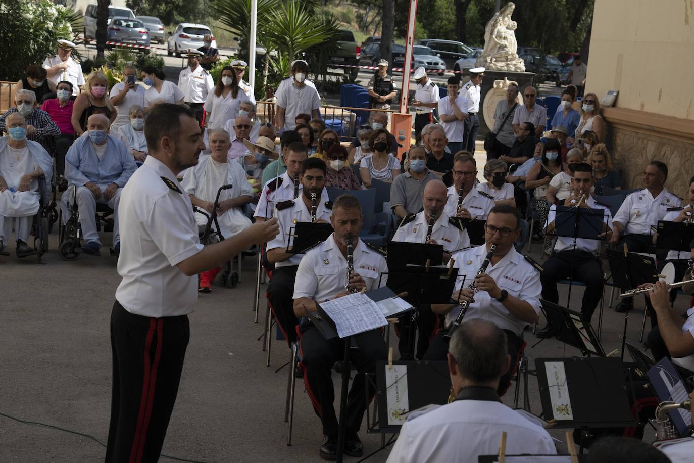 Fotos: Homenaje al fundador del Hospital de Caridad de Cartagena
