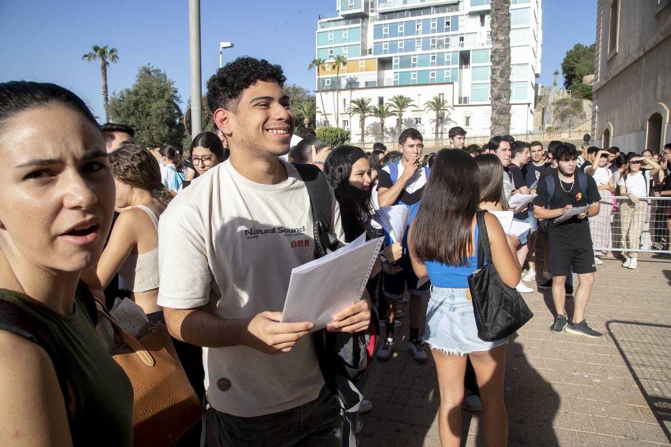Fotos: Las pruebas de la Ebau en la Región de Murcia, en imágenes