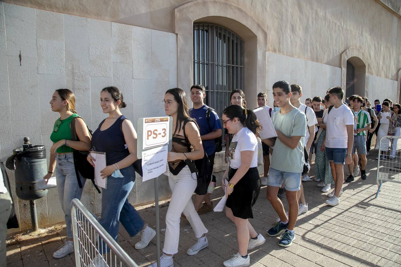 Fotos: Las pruebas de la Ebau en la Región de Murcia, en imágenes