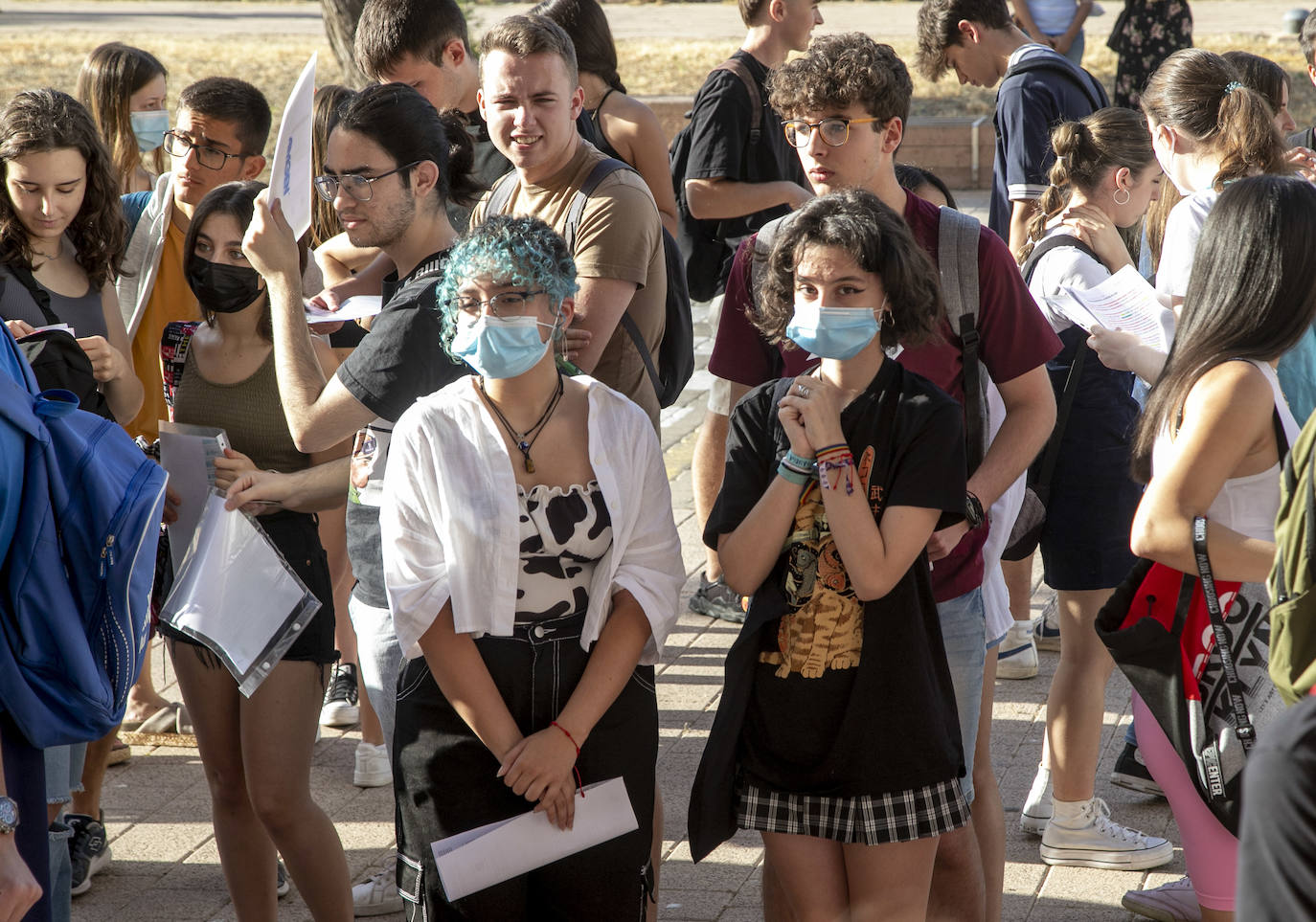 Fotos: Las pruebas de la Ebau en la Región de Murcia, en imágenes