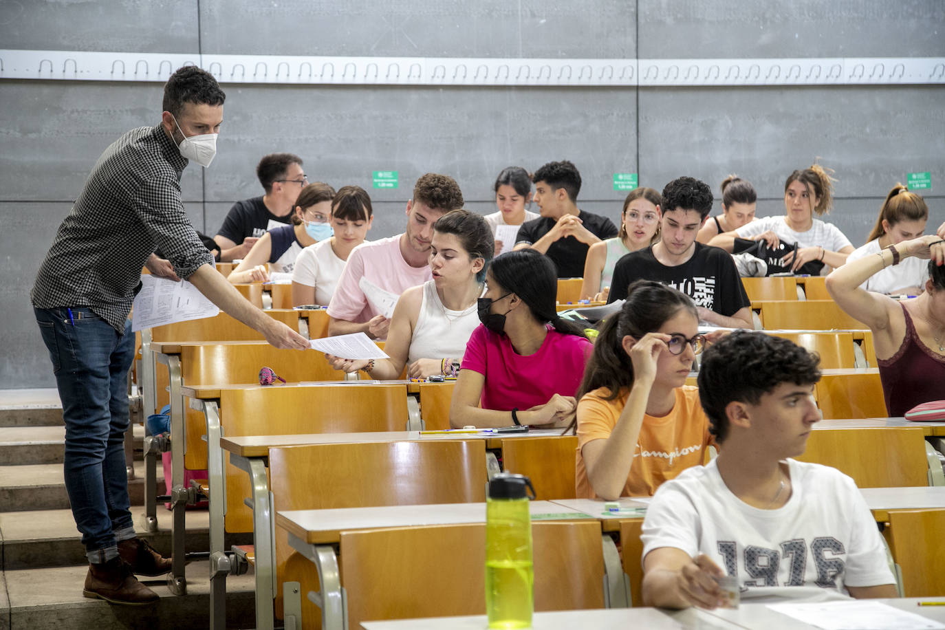 Fotos: Las pruebas de la Ebau en la Región de Murcia, en imágenes