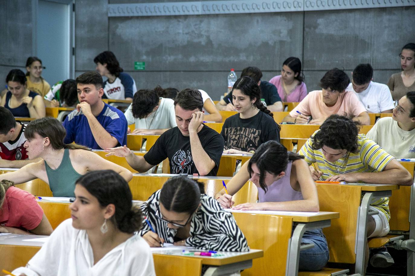 Fotos: Las pruebas de la Ebau en la Región de Murcia, en imágenes