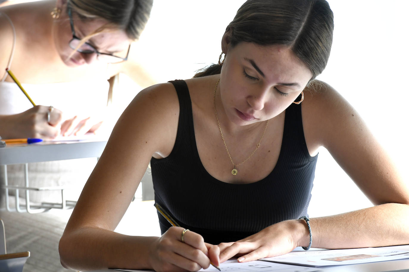 Fotos: Las pruebas de la Ebau en la Región de Murcia, en imágenes