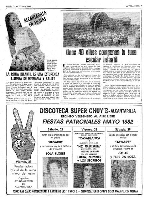 Imagen - Página con noticias y anuncios de las fiestas de Mayo de Alcantarilla.