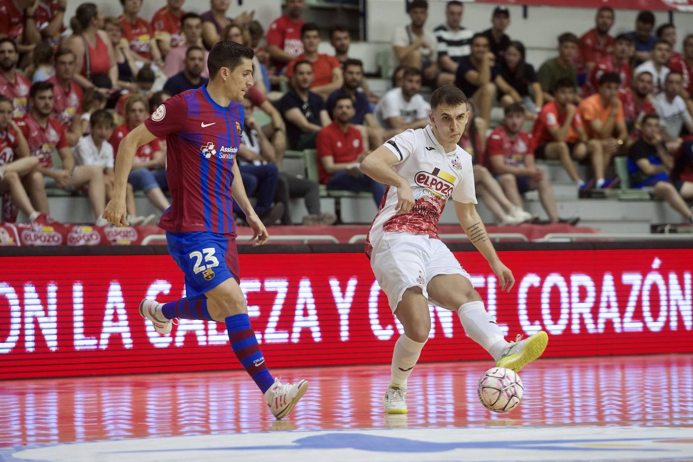 Fotos: El Barça deja muy tocado a ElPozo (1-3)