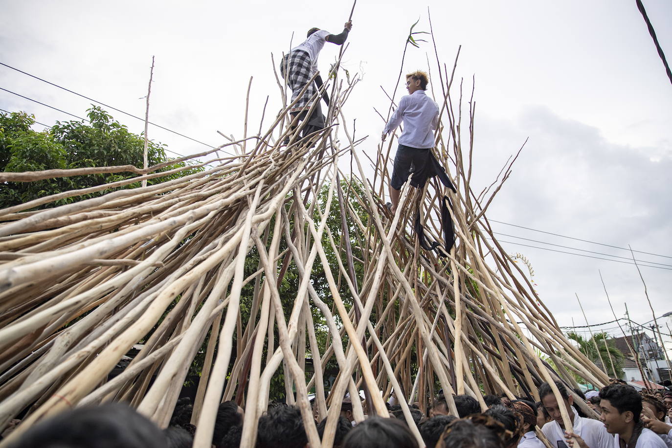Fotos: El poder de los palos balineses