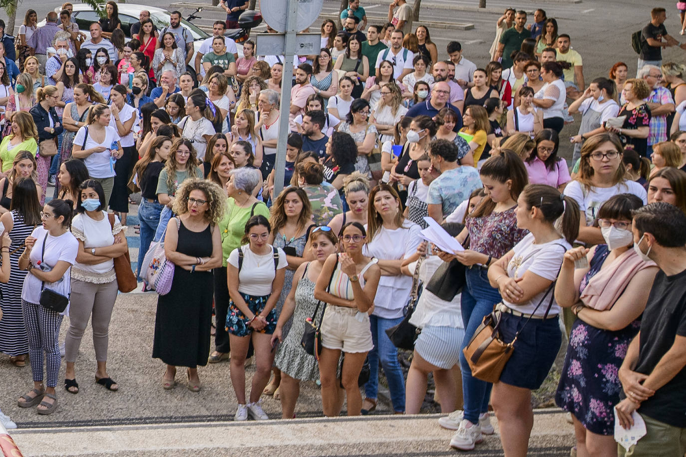 Fotos: Las oposiciones a maestro en la Región de Murcia, en imágenes