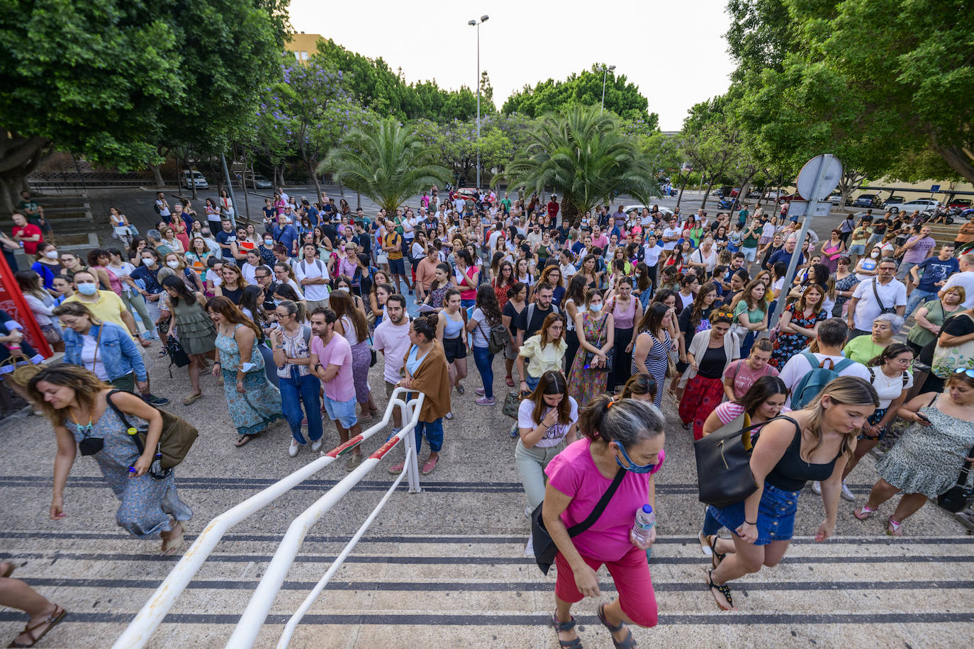Fotos: Las oposiciones a maestro en la Región de Murcia, en imágenes
