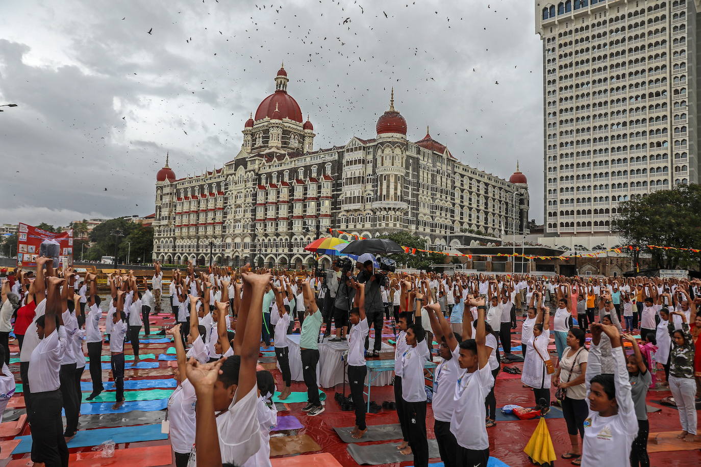 Fotos: La fiesta mundial del yoga