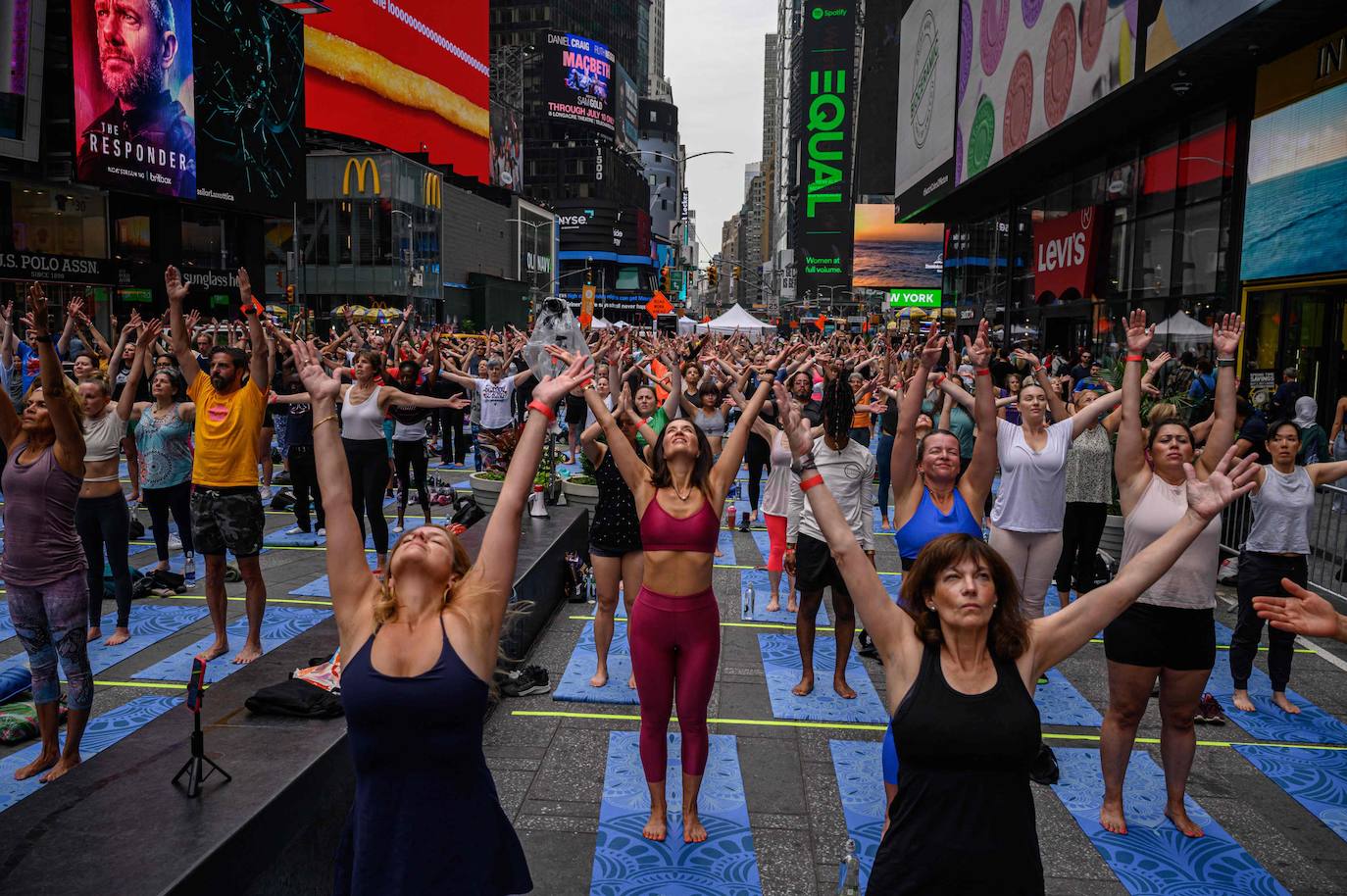 Fotos: La fiesta mundial del yoga