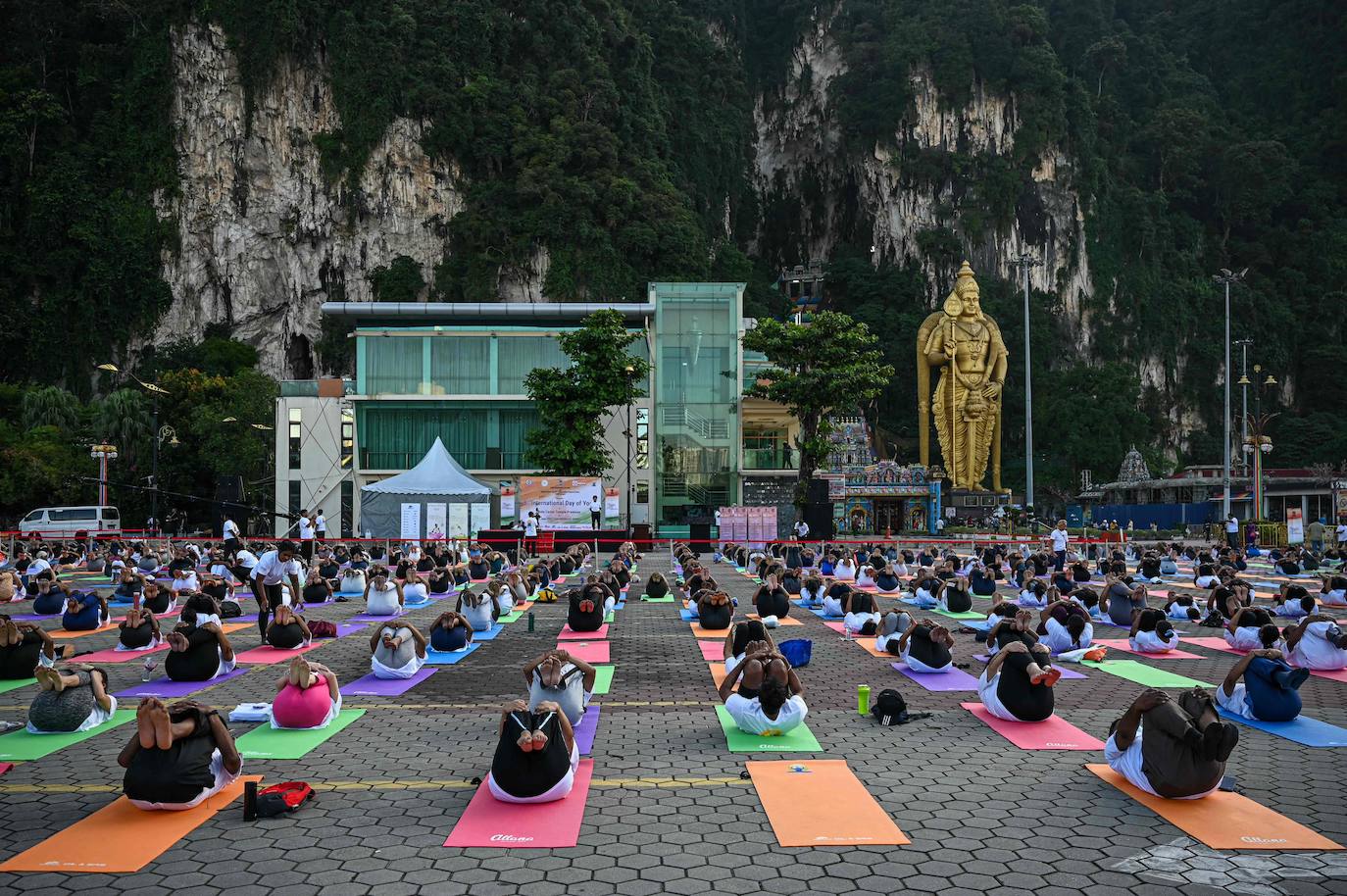 Fotos: La fiesta mundial del yoga