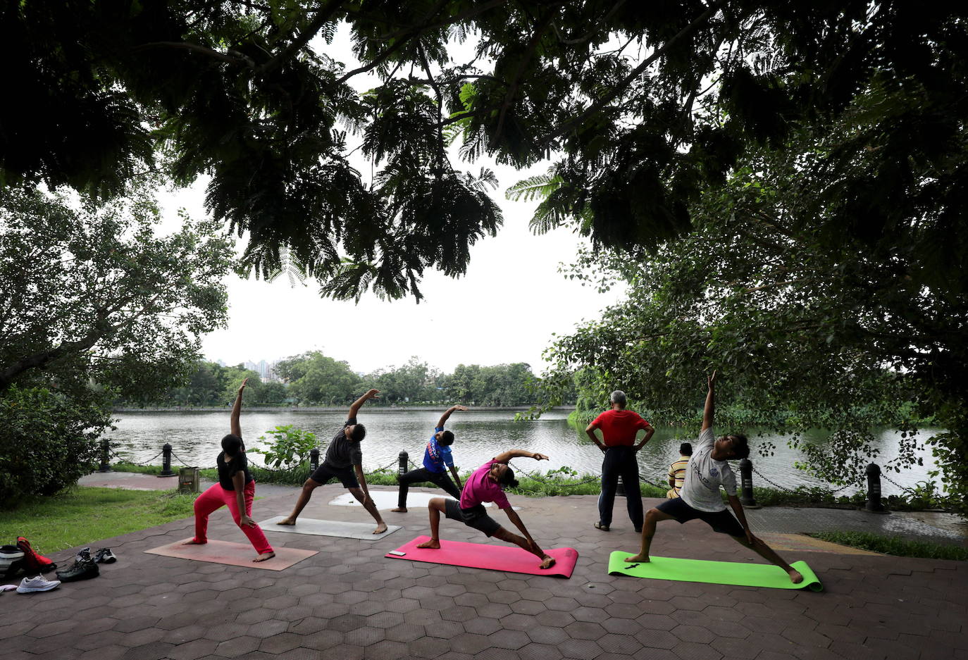 Fotos: La fiesta mundial del yoga