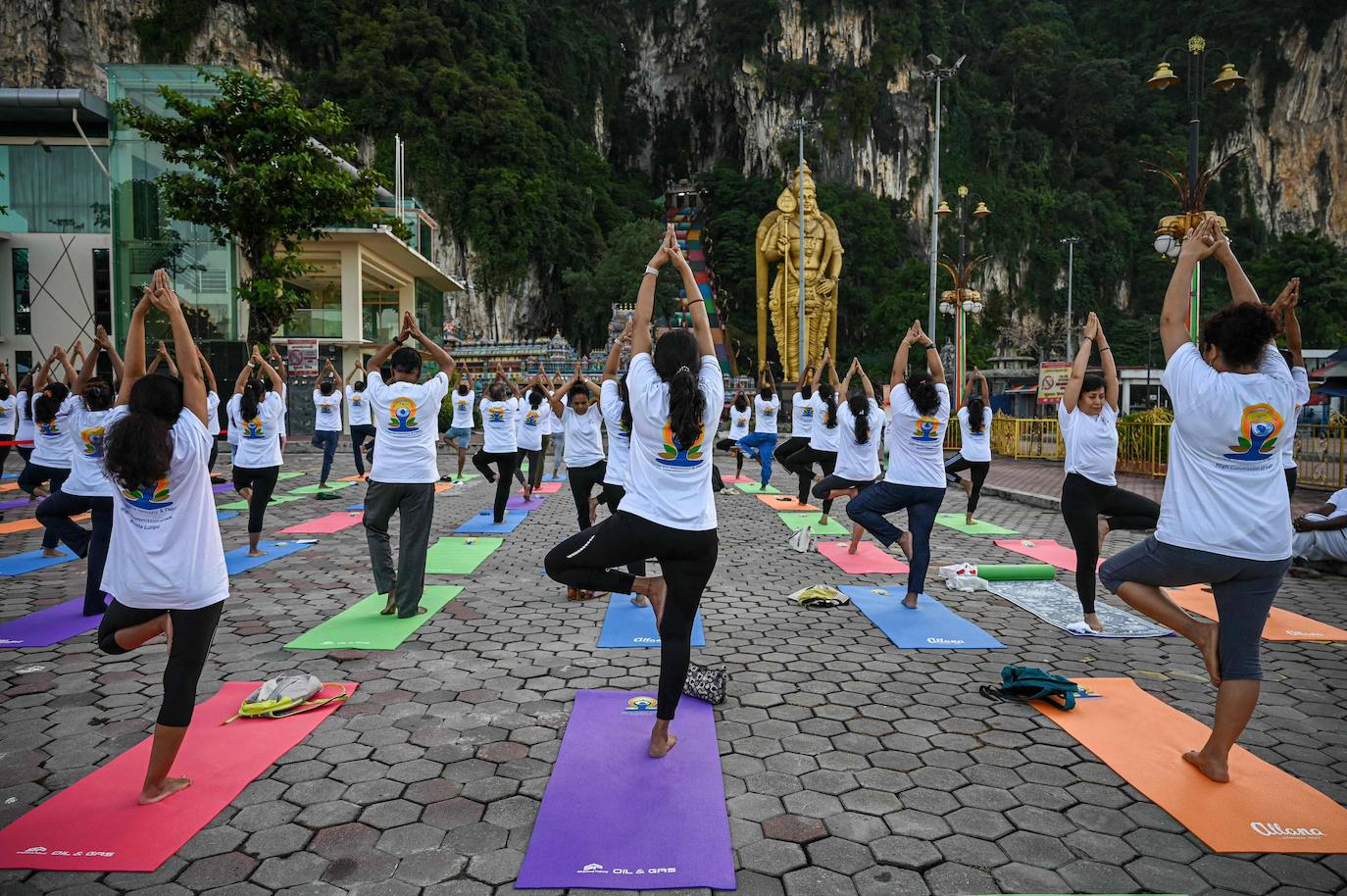 Fotos: La fiesta mundial del yoga