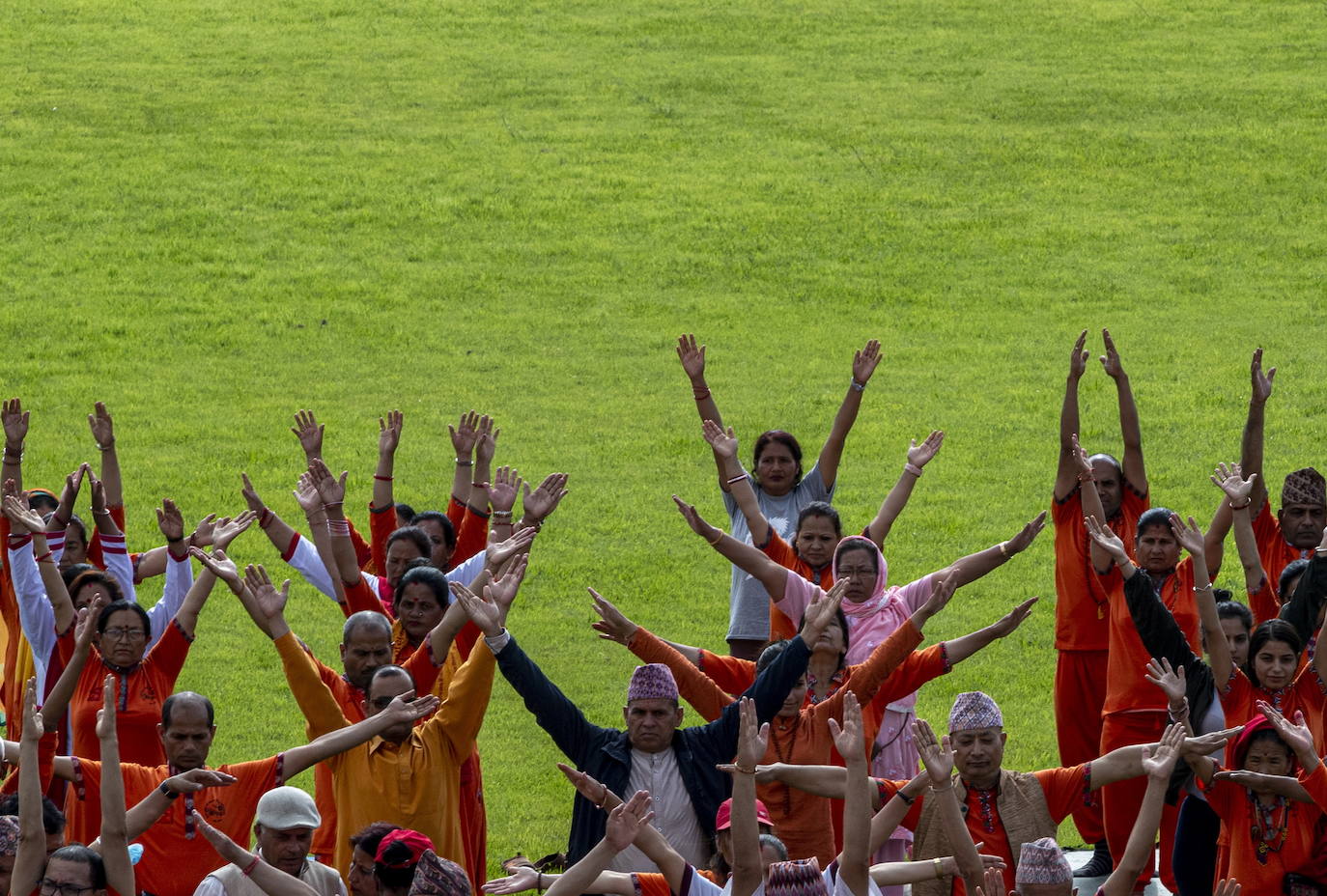 Fotos: La fiesta mundial del yoga