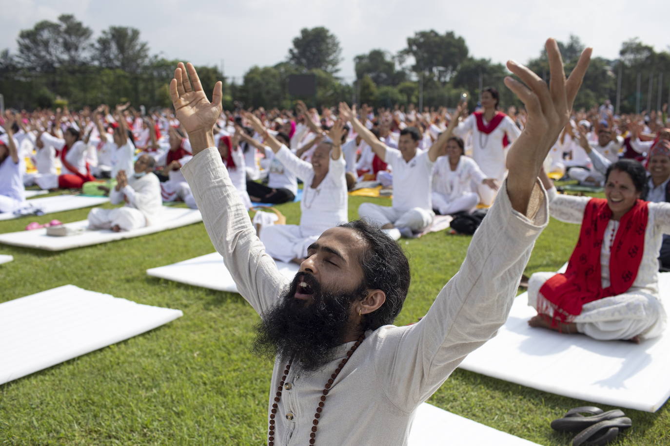 Fotos: La fiesta mundial del yoga