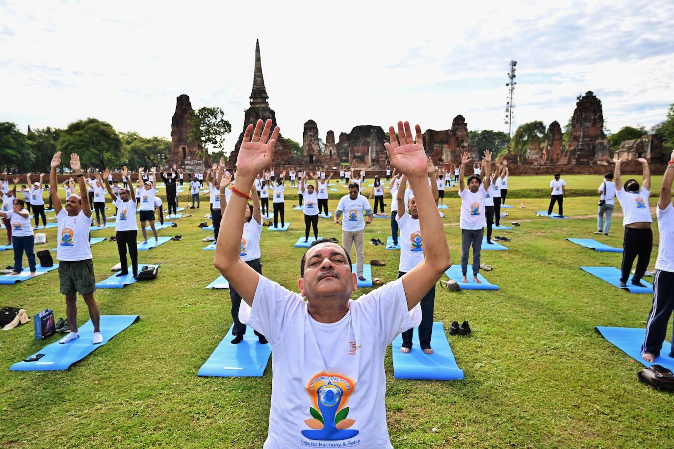 Fotos: La fiesta mundial del yoga