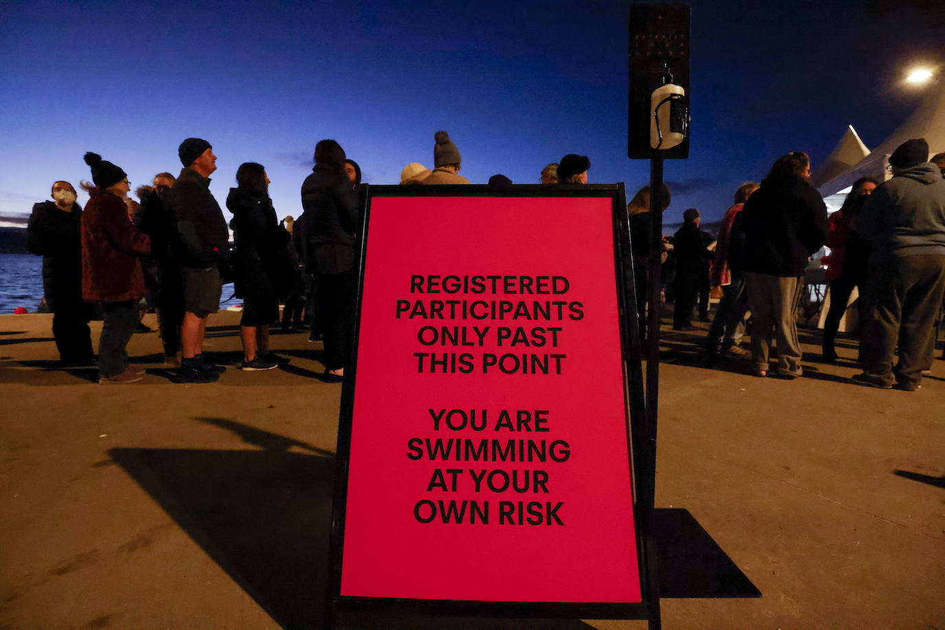 Fotos: Bienvenida nudista al invierno