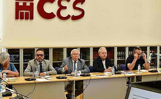 Presentación de la memoria del Consejo Económico y Social, este jueves. 