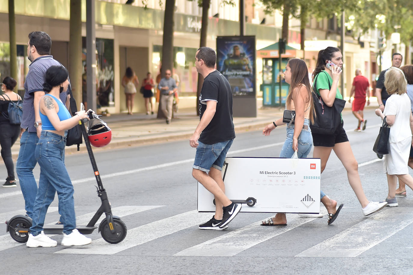 Fotos: Primer día de rebajas en Murcia