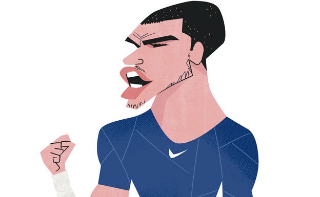 Alcaraz, el niño que imitaba a Federer