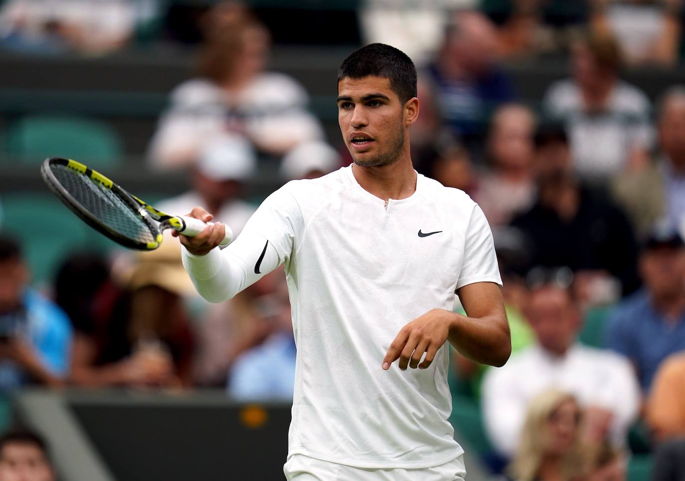 Fotos: La victoria de Carlos Alcaraz ante Struff, en imágenes