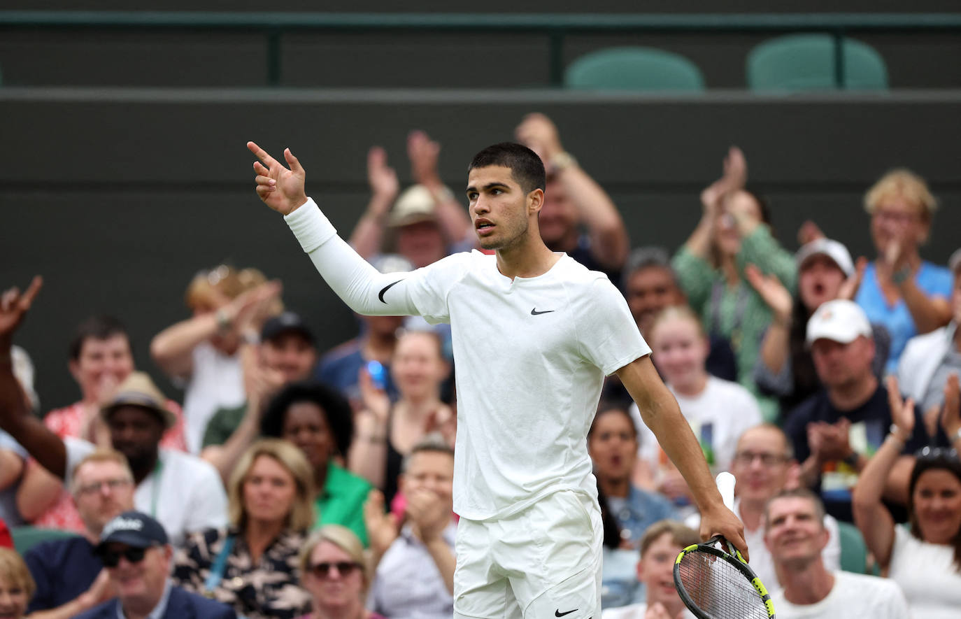 Fotos: La victoria de Carlos Alcaraz ante Struff, en imágenes