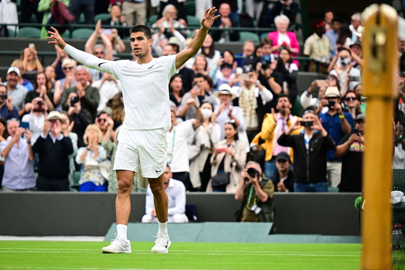 Fotos: La victoria de Carlos Alcaraz ante Struff, en imágenes