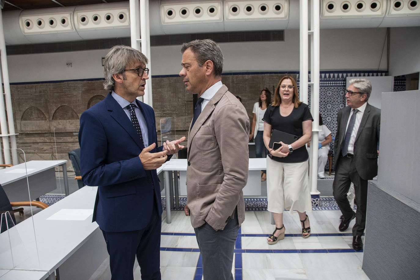 Fotos: La primera sesión del Debate sobre el Estado de la Región, en imágenes