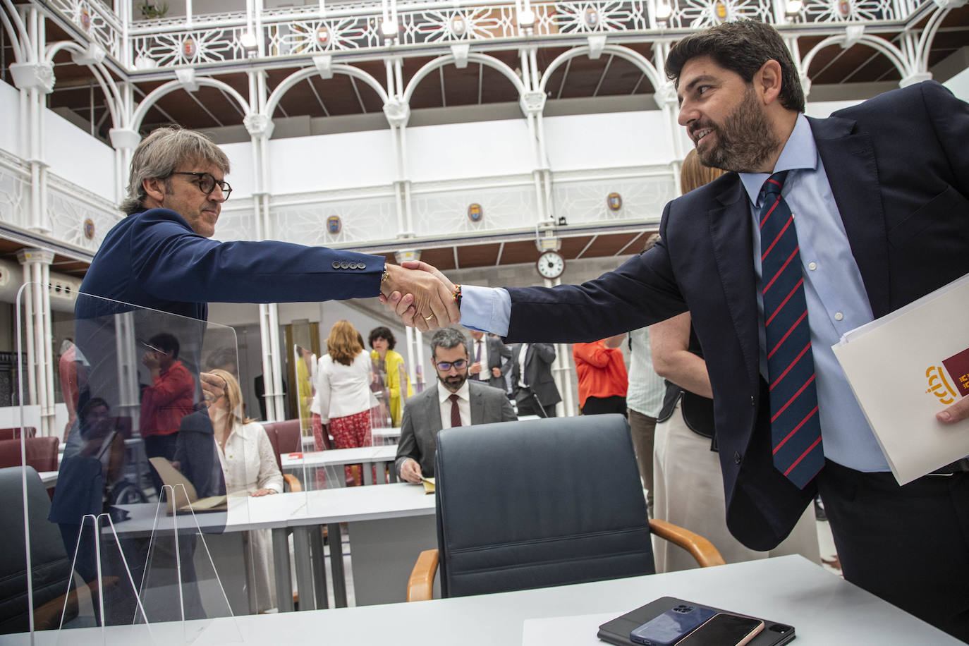 Fotos: La primera sesión del Debate sobre el Estado de la Región, en imágenes