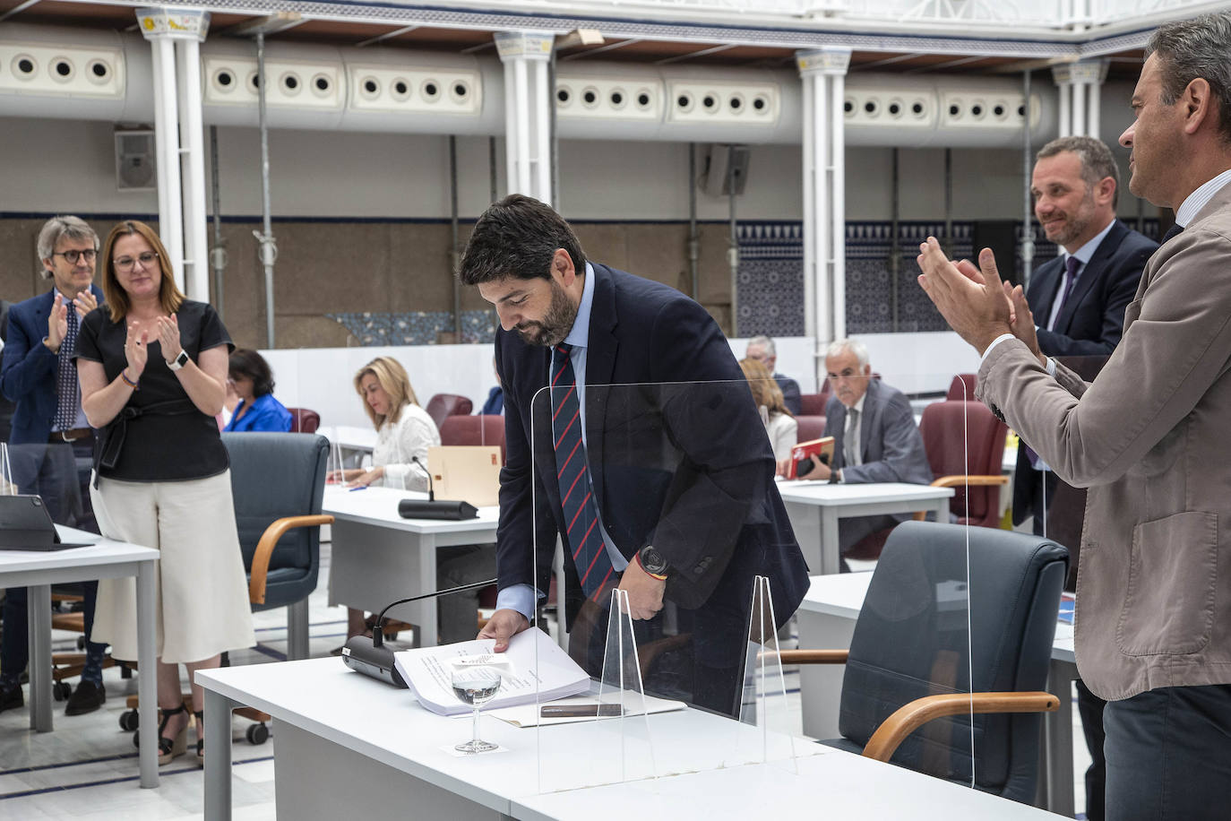 Fotos: La primera sesión del Debate sobre el Estado de la Región, en imágenes