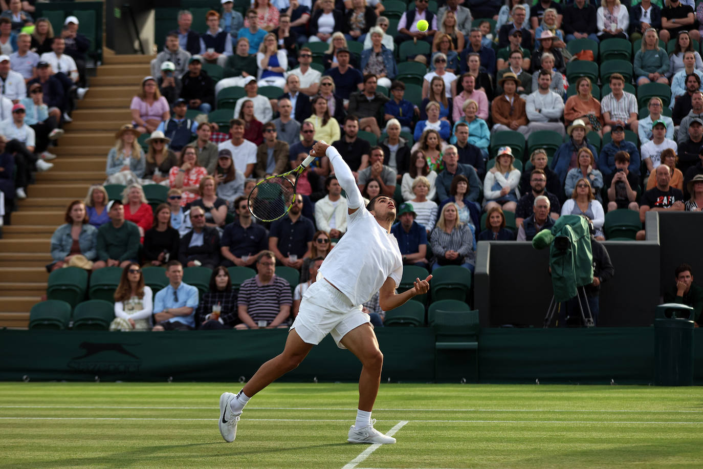 Fotos: Carlos Alcaraz vence a Griekspoor en Wimbledon