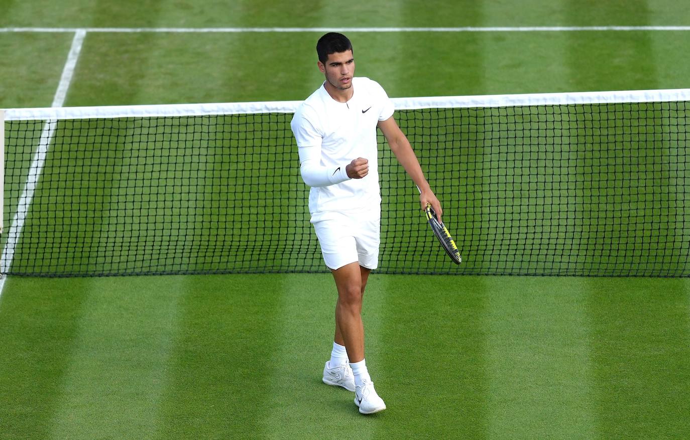 Fotos: Carlos Alcaraz vence a Griekspoor en Wimbledon