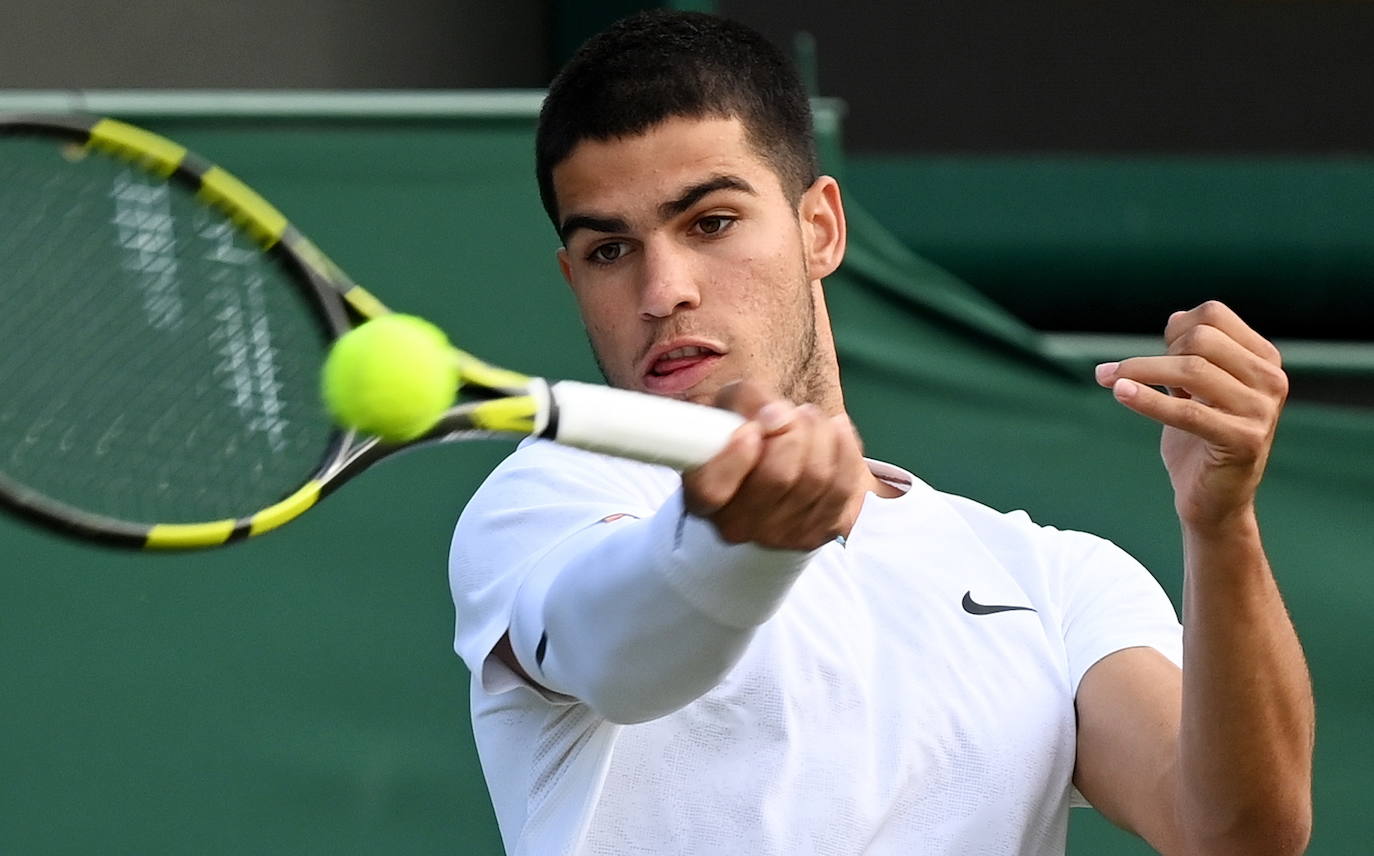 Fotos: Carlos Alcaraz vence a Griekspoor en Wimbledon